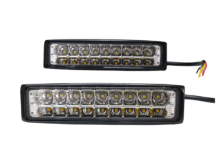 Rectangular LED Spot Light with Amber Indicator