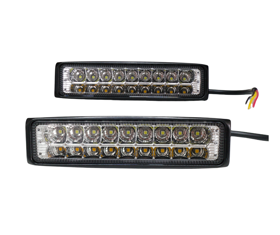 Rectangular LED Spot Light with Amber Indicator